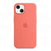 Apple Silicone MagSafe Case iPhone 13 Pink Pomelo
