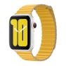 Apple Leather Loop Apple Watch large 42mm / 44mm / 45mm / 49mm Meyer Lemon sticky