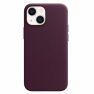 Apple Leather MagSafe Case iPhone 13 Mini Dark Cherry sticky