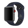 Apple Nike Sport Band Apple Watch 38mm / 40mm / 41mm Obsidian / Zwart sticky