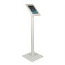 Tablet vloerstandaard Securo iPad Mini en Galaxy Tab 3 wit sticky
