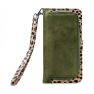 Mobilize 2in1 Gelly Wallet Zipper Case iPhone XR olijf/leopard sticky