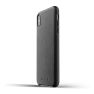 Mujjo Leather Case iPhone XS Max zwart sticky