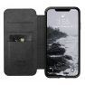 Nomad Rugged Case Folio Leather iPhone XS Max zwart sticky