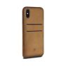 Twelve South Relaxed Leather pockets iPhone X / XS cognac sticky