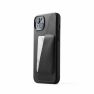 Mujjo Leather Wallet Case With MagSafe iPhone 14 / 15 Plus black sticky