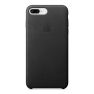 Apple leather case iPhone 7 / 8 Plus black sticky