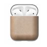 Nomad Airpod Leather Case beige sticky