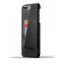Mujjo Leather Wallet Case iPhone 7 / 8 Plus zwart sticky