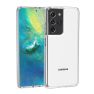 Casecentive Shockproof case Samsung Galaxy S21 Ultra transparant sticky