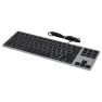 Matias Bedraad Toetsenbord US QWERTY zonder Numpad voor MacBook space grey sticky