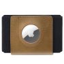 FIXED Tiny AirTag Wallet bruin sticky