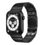LAUT LINKS 2.0 Stainless Steel Apple Watch 42mm / 44mm / 45mm / 49mm Zwart sticky
