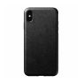 Nomad Rugged Case Leather iPhone XS Max zwart sticky