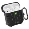 SBS Shockproof Case AirPods 1/2 zwart sticky