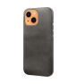 Casecentive Leren Back case iPhone 13 zwart sticky