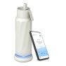 WaterH VITA Slimme Waterfles Ivory White sticky