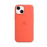 Apple Siliconen MagSafe Hoesje iPhone 13 Mini Nectarine sticky