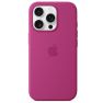 Apple Silicone MagSafe Hoesje iPhone 16 Pro Fuchsia sticky
