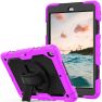 Casecentive Handstrap Pro Hardcase with handstrap iPad 2017 / 2018 roze sticky