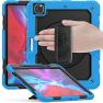Casecentive Handstrap Pro Hardcase with handstrap iPad Pro 12.9" 2022 / 2021 / 2020 / 2018 blue sticky