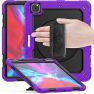 Casecentive Handstrap Pro Hardcase with handstrap iPad Pro 12.9" 2022 / 2021 / 2020 / 2018 purple sticky