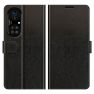 Casecentive Magnetische Leren Wallet case Huawei P50 Pro zwart sticky