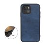 Casecentive Shockproof Leren back case iPhone 13 Mini blauw sticky