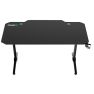 Fourze D1400 gaming desk zwart sticky