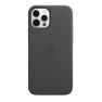 Apple Leather MagSafe Case iPhone 12 / 12 Pro Black sticky