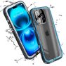 Catalyst Total Protection Waterproof Case iPhone 16 Pro Max Zwart sticky
