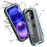 Catalyst Total Protection Waterproof Case iPhone 16 Pro Zwart sticky