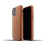Mujjo Leather Case iPhone 12 Mini bruin sticky