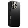Nomad Modern Leren Folio iPhone 16 Pro Zwart sticky