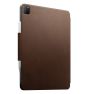 Nomad Modern FolioPlus Leather Case iPad Pro 12.9 inch (2022) / iPad Air 13 inch (2024) Bruin sticky