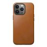 Nomad Modern Leather case iPhone 14 Pro Max tan sticky