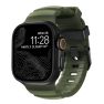 Nomad Rocky Point Band Apple Watch 42mm / 44mm / 45mm / 49mm Forest Connector Black sticky