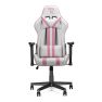 Ranqer Felix gamestoel wit / roze sticky
