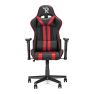 Ranqer Felix gamestoel zwart / rood sticky