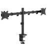 Ranqer Monitor Arm Dual zwart sticky