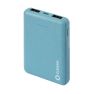 SBS eco-friendly powerbank 5,000 mAh blauw sticky