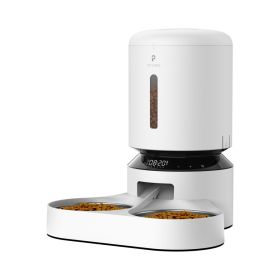 Petlibro Dual Voerautomaat 5L voor honden en katten wit