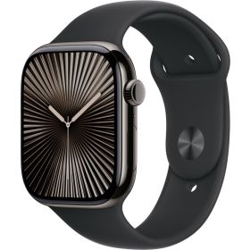 Apple Sport Band Apple Watch 44mm / 45mm / 46mm / 49mm Zwart S/M