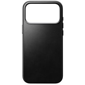 Nomad Traditional Leather Case iPhone 17 Pro Max zwart Horween