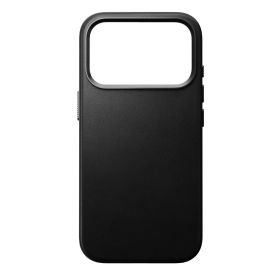 Nomad Traditional Leather Case iPhone 17 Pro zwart