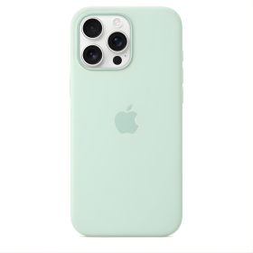 Apple Siliconen MagSafe-hoes iPhone 16 Pro Max – Aquamarijn