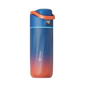 WaterH Boost Kids Slimme Drinkfles 475ml Oranje en Donkerblauw