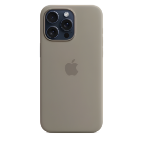 Apple Siliconen MagSafe-hoes iPhone 15 Pro Max – Clay