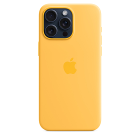 Apple MagSafe Siliconen Hoesje iPhone 15 Pro Sunshine