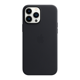 Apple Leather MagSafe Case iPhone 13 Pro Max Midnight